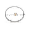 VAN CLEEF ARPELS PERLÉE DIAMONDS BRACELET, 3 ROWS, SMALL MODEL - WHITE GOLD, DIAMOND VCARO14800 VAN CLEEF ARPELS PERLÉE DIAMONDS BRACELET, 3 ROWS, SMALL MODEL - WHITE GOLD, DIAMOND VCARO14800