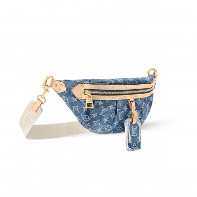 LOUIS VUITTON DENIM HIGH RISE M46837 (38*16*7.5cm)
