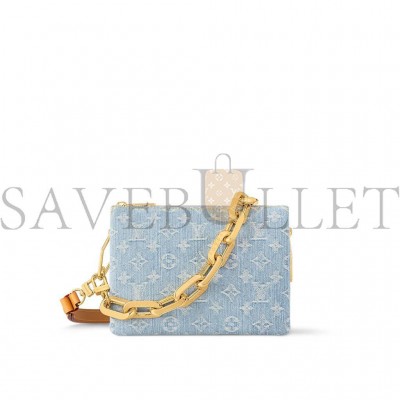 LOUIS VUITTON DENIM COUSSIN BB M11401 (21*16*7cm)