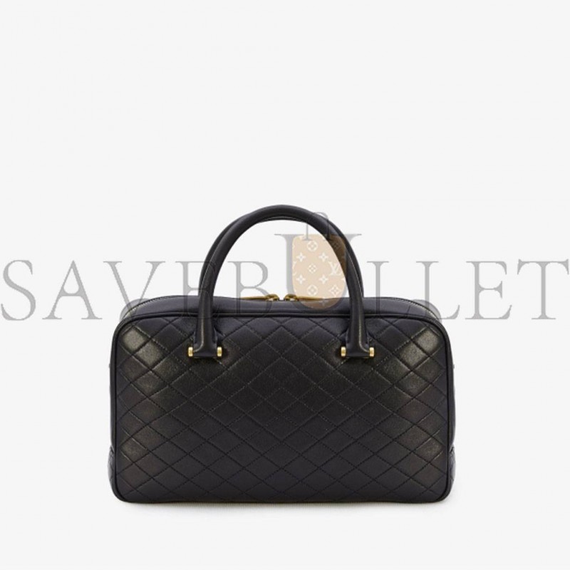 YSL SAINT LAURENT LYIA DUFFLE BAG 7667851EL071000 (31*16*13) YSL SAINT LAURENT LYIA DUFFLE BAG 7667851EL071000 (31*16*13)