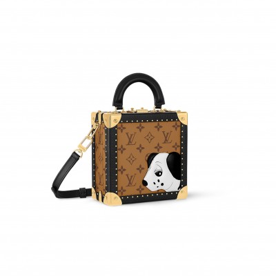 LOUIS VUITTON MASTER MINI SQUARE TRUNK DALMATIEN M11206 (17*17*8cm)