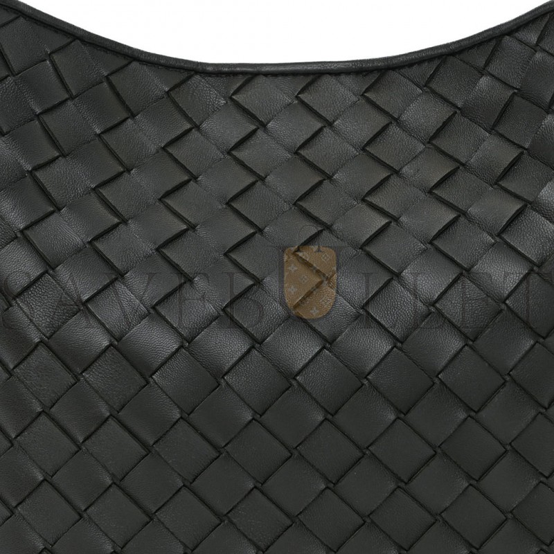BOTTEGA VENETA NAPPA INTRECCIATO SARDINE BAG BLACK (36*23*4cm) BOTTEGA VENETA NAPPA INTRECCIATO SARDINE BAG BLACK (36*23*4cm)