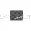LOUIS VUITTON MASTER SLENDER WALLETDAMIER GRAPHITE STAMPS N64604 (12*9cm)