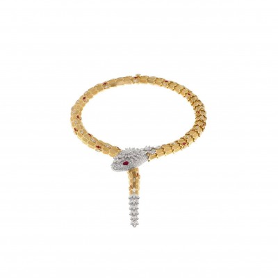 BVLGARI SERPENTI SERPENTI NECKLACE BVLGARI SERPENTI SERPENTI NECKLACE