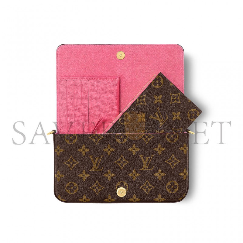 LOUIS VUITTON MASTER FÉLICIE POCHETTE M82627 (21*12*3cm)