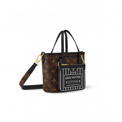 LOUIS VUITTON MASTER NEVERFULL BANDOULIÈRE INSIDE OUT BB M12099 (24*14*9cm)