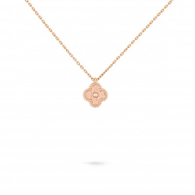 VAN CLEEF ARPELS SWEET ALHAMBRA PENDANT - ROSE GOLD  VCARO8DF00