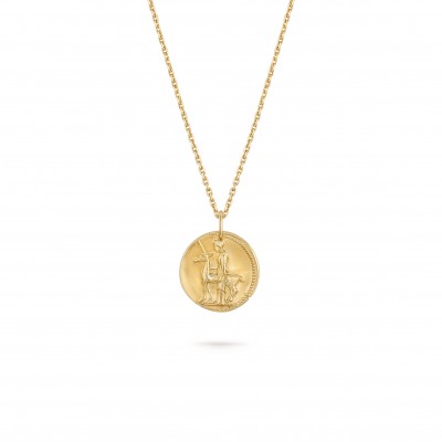 VAN CLEEF ARPELS ZODIAQUE MEDAL VIRGINIS (VIRGO) - YELLOW GOLD  VCARP7ST00