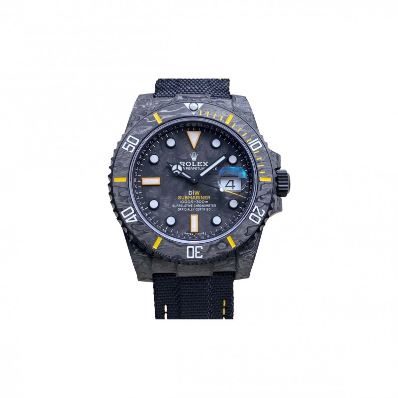 ROLEX SUBMARINER DIW CARBON FIBER 40MM WATCH 116610