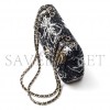 CHANEL MASTER FLAP BAG SEQUINS & GOLD-TONE METAL BLACK & WHITE AS4561 (21*14*8cm) CHANEL MASTER FLAP BAG SEQUINS & GOLD-TONE METAL BLACK & WHITE AS4561 (21*14*8cm)