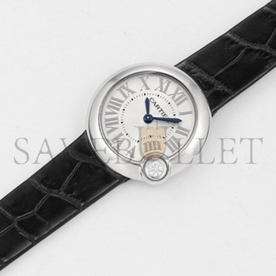 CARTIER BLUE BALLOON SERIES WOMEN'S 30MM WATCH WGBL0003