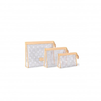 LOUIS VUITTON MASTER TRIO POCHE TOILETTE M11390 (25*20*5.5cm)