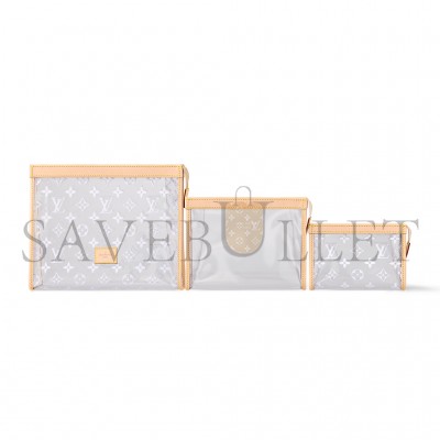 LOUIS VUITTON MASTER TRIO POCHE TOILETTE M11390 (25*20*5.5cm) LOUIS VUITTON MASTER TRIO POCHE TOILETTE M11390 (25*20*5.5cm)