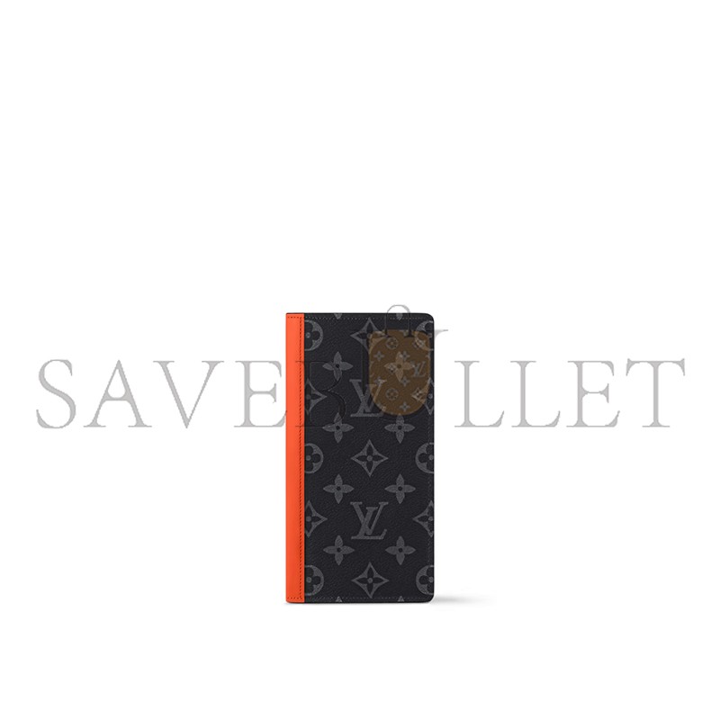 LOUIS VUITTON MASTER BRAZZA WALLET MONOGRAM ECLIPSE M25846 (19*10*2cm)