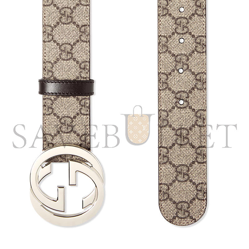 GUCCI BELT WITH INTERLOCKING G BUCKLE 411924 GUCCI BELT WITH INTERLOCKING G BUCKLE 411924