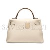 HERMES MINI KELLY SELLIER EPSOM PALLADIUM HARDWARE (19*12*5.5cm)