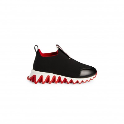 CHRISTIAN LOUBOUTIN TIKETA RUN SNEAKERS 3201193BK01