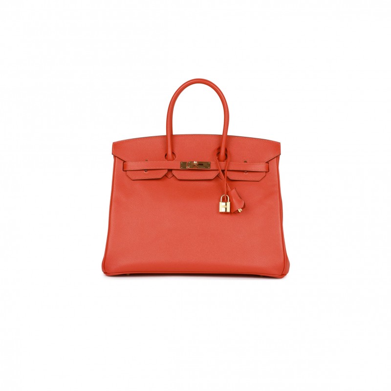 HERMES BIRKIN 35 EPSOM GOLD HARDWARE (35*25*18cm)
