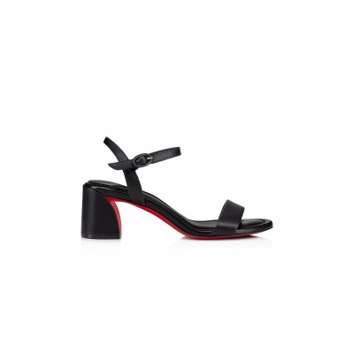 CHRISTIAN LOUBOUTIN MISS JANE SANDAL 55MM SANDALS-LAMB NAPPA LEATHER 1240703B439