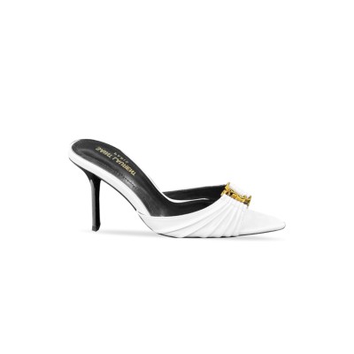 YSL BABYLONE SMOOTH LEATHER MULES 799606AAC4K3000 YSL BABYLONE SMOOTH LEATHER MULES 799606AAC4K3000