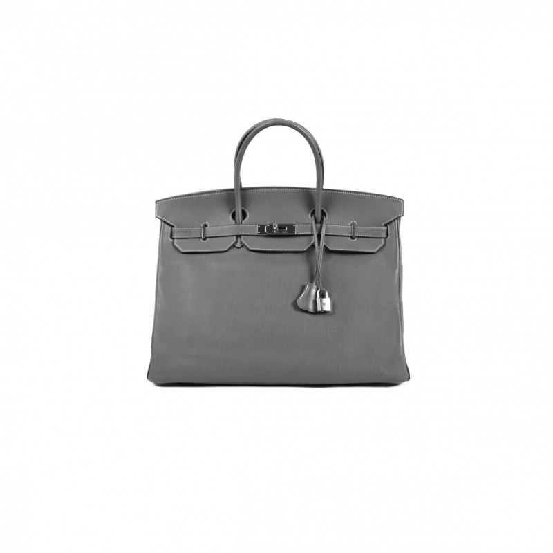 HERMÈS BIRKIN 40 SWIFT LEATHER BAG (40*30*21cm)