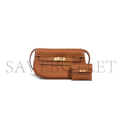HERMÈS KELLY MOOVE SWIFT GOLD (20*11.5*6cm)