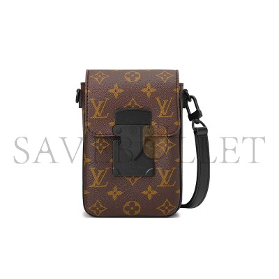 LOUIS VUITTON MASTER S-LOCK VERTICAL WEARABLE WALLET M81522 (19*12*7cm)