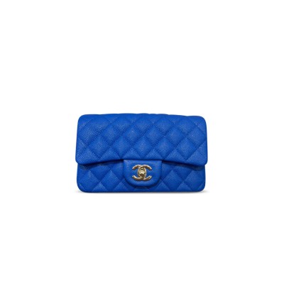 CHANEL MASTER CAVIAR MINI CLASSIC FLAP AS1116 (20*13*6cm)