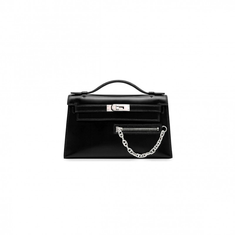 HERMES MASTER KELLY POCHETTE ROCK  (22*14*7cm)