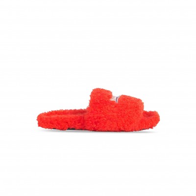 BALENCIAGA FURRY SANDALS 654261W2DO16596