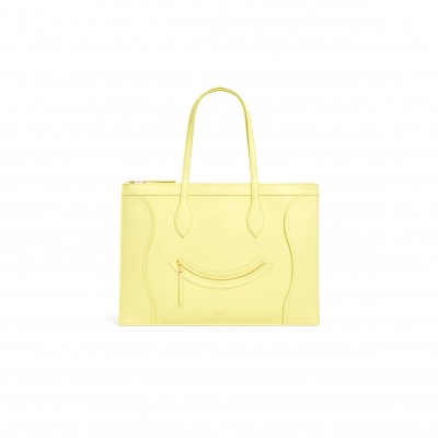 CELINE FLAT CABAS NEW LUGGAGE IN GLOSSY CALFSKIN 123963GW4.11CU (44.5*31.5*0.5cm)