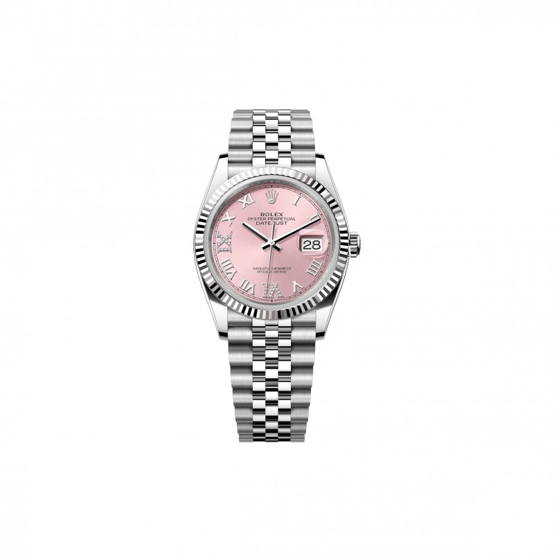 ROLEX DATEJUST 36 OYSTER, 36 MM, OYSTERSTEEL AND WHITE GOLD 126234 ROLEX DATEJUST 36 OYSTER, 36 MM, OYSTERSTEEL AND WHITE GOLD 126234