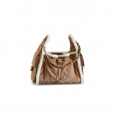 CHANEL 25 SMALL HANDBAG AS5293 (30*26*14cm)