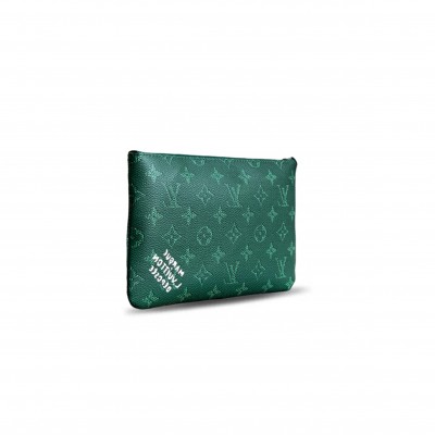 LOUIS VUITTON MASTER MONOGRAM HERITAGE MEDIUM KEY COIN PURSE M27109 (24*15.5*1cm) LOUIS VUITTON MASTER MONOGRAM HERITAGE MEDIUM KEY COIN PURSE M27109 (24*15.5*1cm)