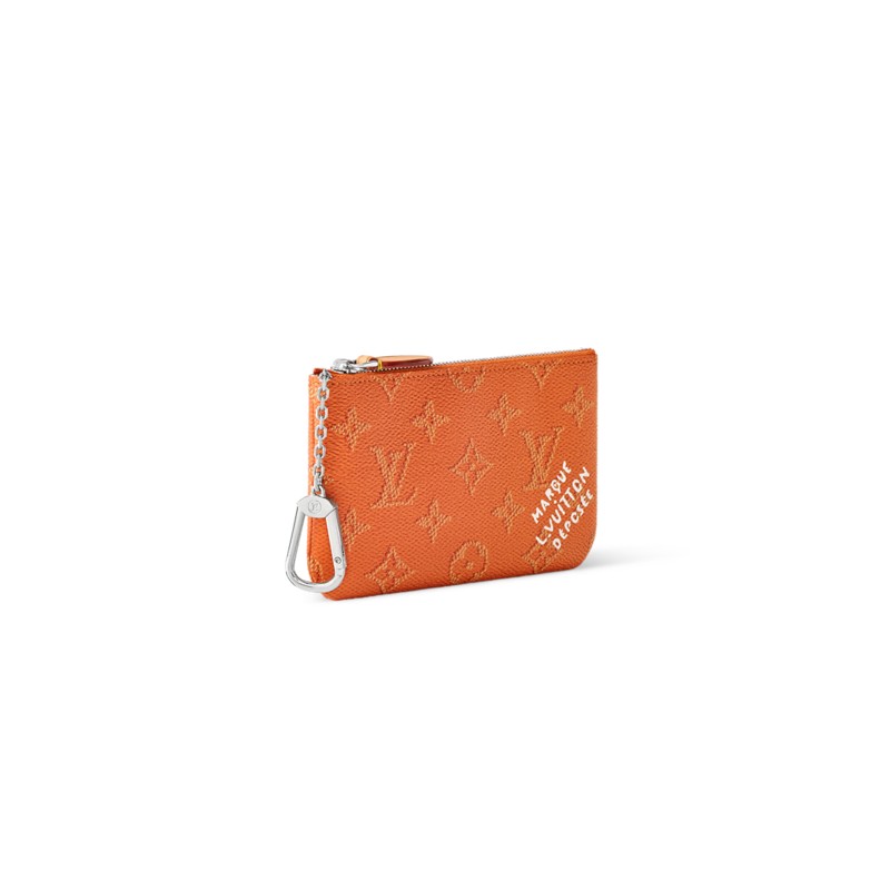 LOUIS VUITTON KEY POUCH S M27142 (15*9*1cm) 