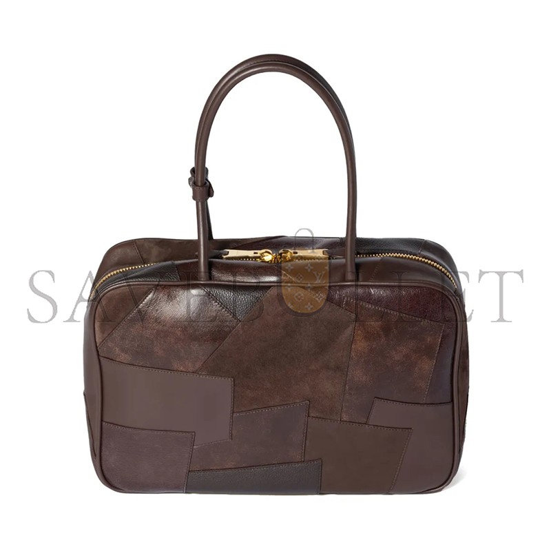 MIU MIU LEATHER PATCHWORK BEAU BAG 5BB117 (34*23*10cm) MIU MIU LEATHER PATCHWORK BEAU BAG 5BB117 (34*23*10cm)