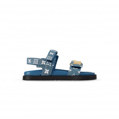 LOUIS VUITTON LV SUNSET FLAT COMFORT SANDAL 1AC4O6