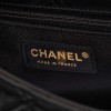 CHANEL BLACK LAMBSKIN QUILTED PEARL STUDDED FLAP BAG WITH GHW (24*16*7.5cm)