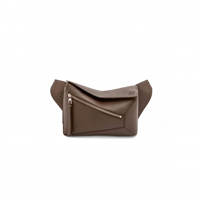 LOEWE SMALL PUZZLE BUMBAG IN GRAINED CALFSKIN B510SEBX08 (24*16*10.5cm)
