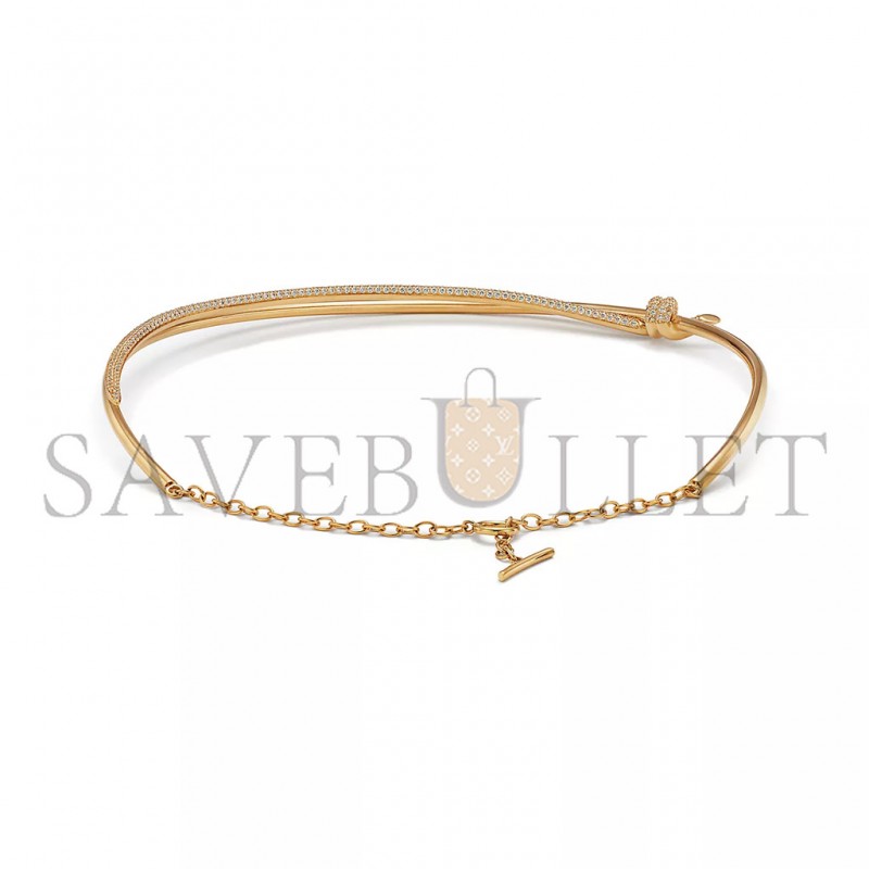 TIFFANY KNOT DOUBLE ROW NECKLACE 68887178