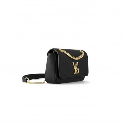 LOUIS VUITTON MASTER LOCKME CHAIN BAG EAST WEST M22303 (23.5*14*6cm)