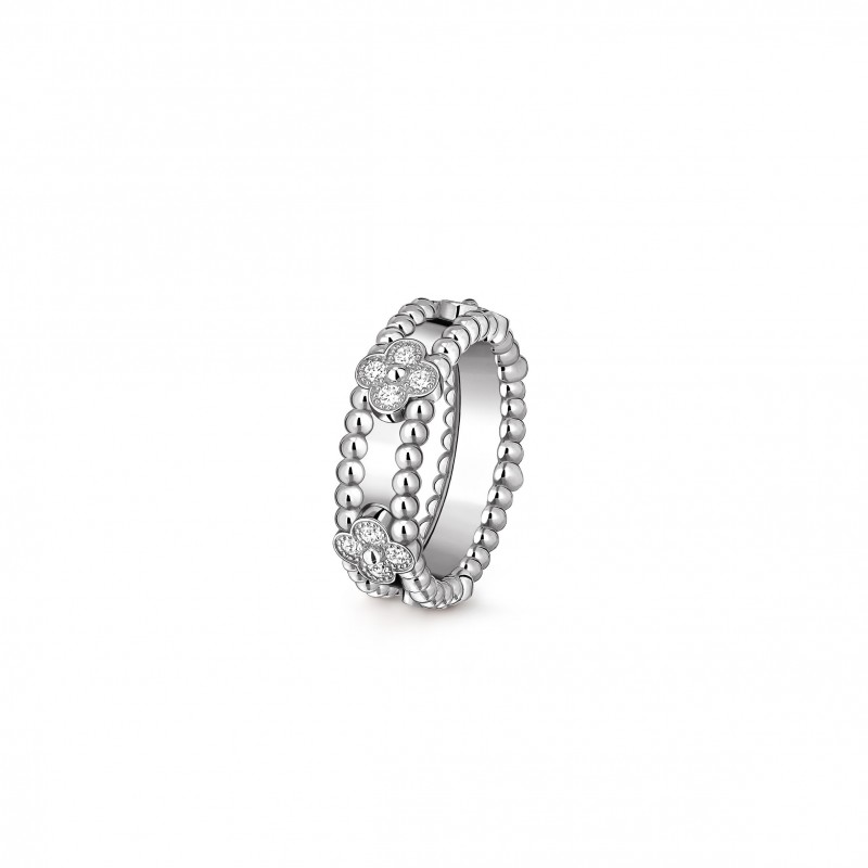 VAN CLEEF ARPELS PERLÉE SWEET CLOVERS RING VCARP6MN00 VAN CLEEF ARPELS PERLÉE SWEET CLOVERS RING VCARP6MN00