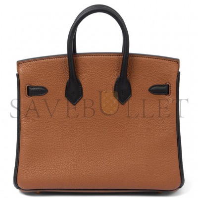 HERMES MASTER BIRKIN 25 CAMEL GOLD GOLD BUCKLE BAG 3649 (25*20*13cm)