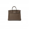HERMES BIRKIN 35 EPSOM LEATHER ELEPHANT GREY SILVER BUCKLE BAG 543471 (35*28*18cm)