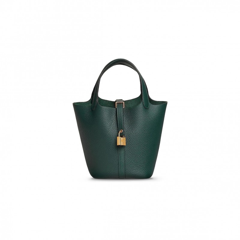 HERMES MASTER PICOTIN LOCK 18 TAURILLON CLEMENCE H056289CC6O (18*18*13cm)