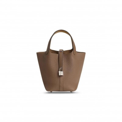 HERMES MASTER PICOTIN LOCK 18 TAURILLON CLEMENCE H069560CKBF (18*18*13cm) HERMES MASTER PICOTIN LOCK 18 TAURILLON CLEMENCE H069560CKBF (18*18*13cm)