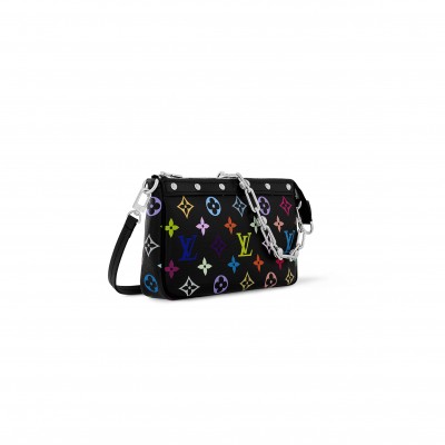 LOUIS VUITTON MASTER MURAKAMI LV X TM POCHETTE ACCESSOIRES M13663 (22*13*4cm)