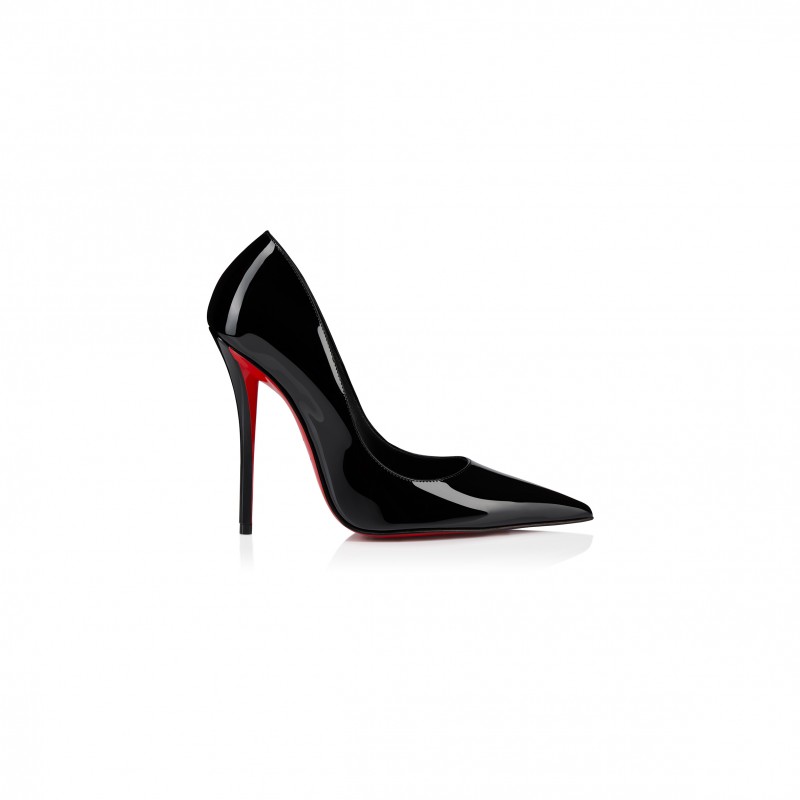 CHRISTIAN LOUBOUTIN MISS Z 120 MM PUMPS-PATENT CALF LEATHER-BLACK-WOMEN 1250916B439 CHRISTIAN LOUBOUTIN MISS Z 120 MM PUMPS-PATENT CALF LEATHER-BLACK-WOMEN 1250916B439
