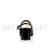 CHRISTIAN LOUBOUTIN JANISPIKES 55 MM MARY JANES-PATENT LEATHER-BLACK-WOMEN 1250705B439