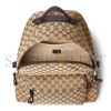 GUCCI MEDIUM GG BACKPACK WITH WEB 824624 (42*36*21cm) GUCCI MEDIUM GG BACKPACK WITH WEB 824624 (42*36*21cm)